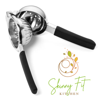 Lemon Squeezer Juicer- Premium Quality, Restaurant Grade, Can Also Be Used As a Lime Squeezer Juicer or Orange Squeezer-Durable, Luxurious, Easy To Clean-Last Hand Juicer Citrus Squeezer You'll Need.